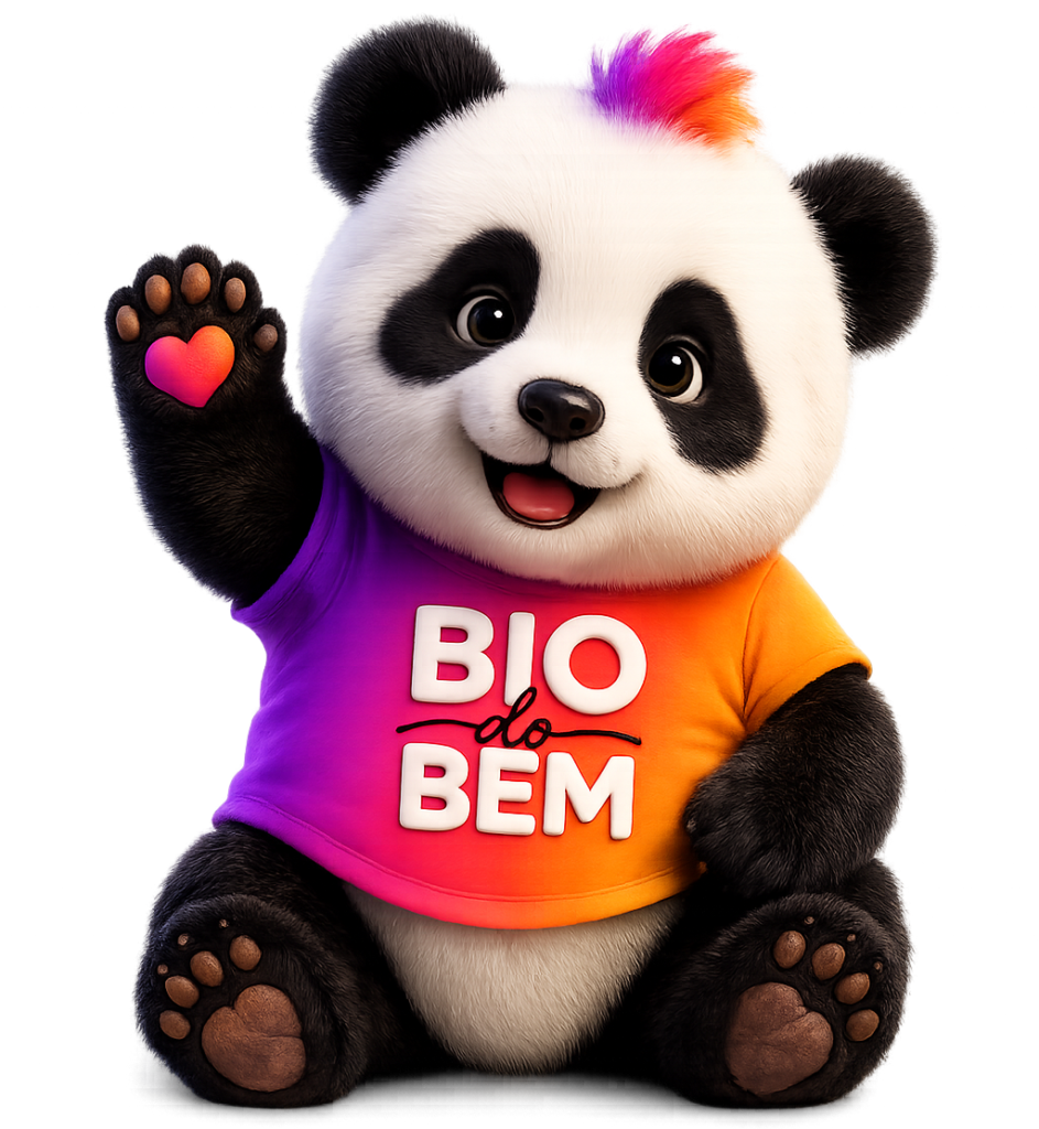 Pandinha, mascote da Bio do Bem